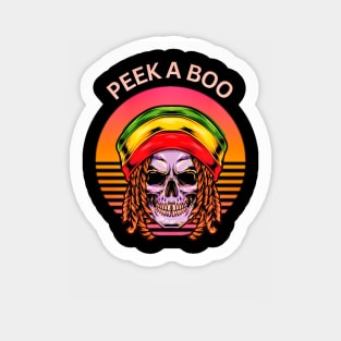 Peek A Boo Sticker